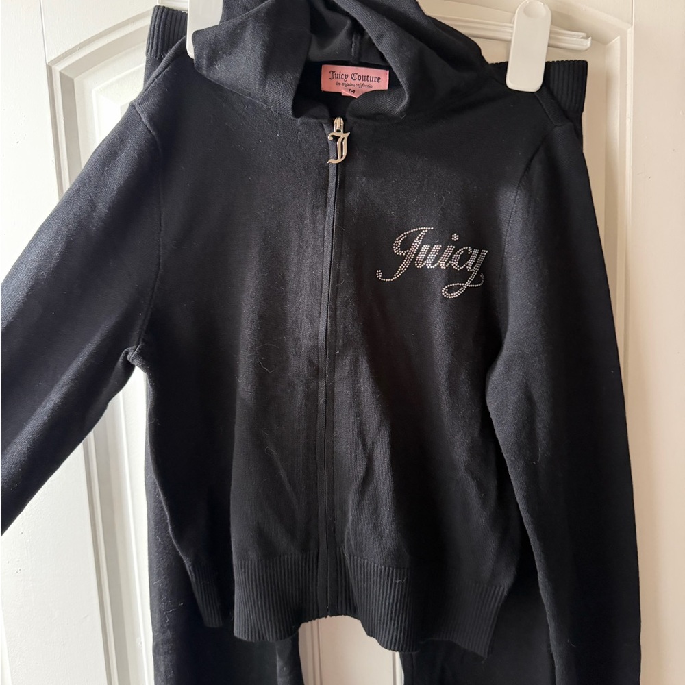 Juicy Couture Black Zip-Up Jacket